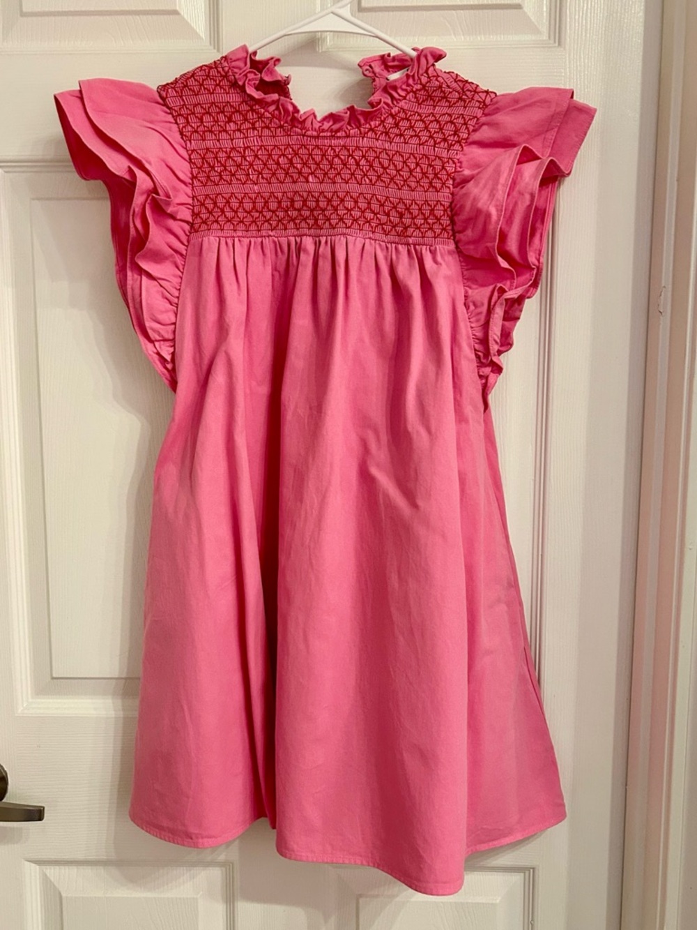 Crosby Baby Doll Dress with Smock Detail